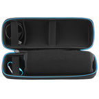 Linkidea Hard Shell Carrying Case Compatible with JBL Grip, Flip 7 / Flip 6 / Flip 5 / Flip 4 / Flip 3 Bluetooth Speaker, Protective Travel Case with Handle, EVA Storage Bag, Black