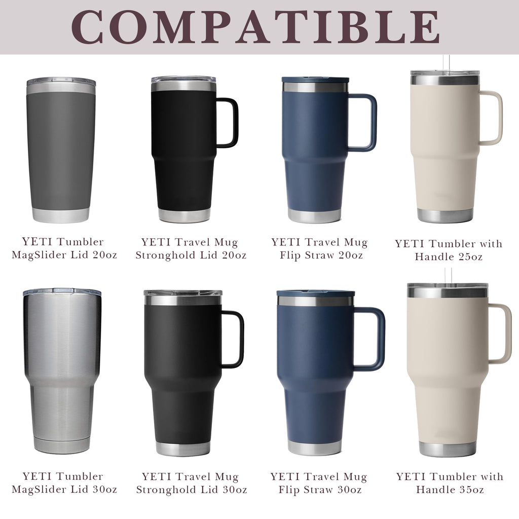 Linkidea 2 Pack Water Bottle Boot Compatible with YETI Tumbler 20oz/30oz, Travel Mug 20oz/30oz, Silicone Anti-Slip Waterbottle Bottom Sleeve Cover Protector (Coffee)