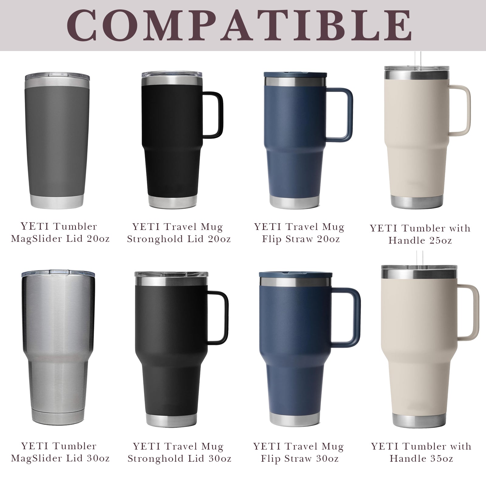 Linkidea 2 Pack Water Bottle Boot Compatible with YETI Tumbler 20oz/30oz, Travel Mug 20oz/30oz, Silicone Anti-Slip Waterbottle Bottom Sleeve Cover Protector (Coffee)