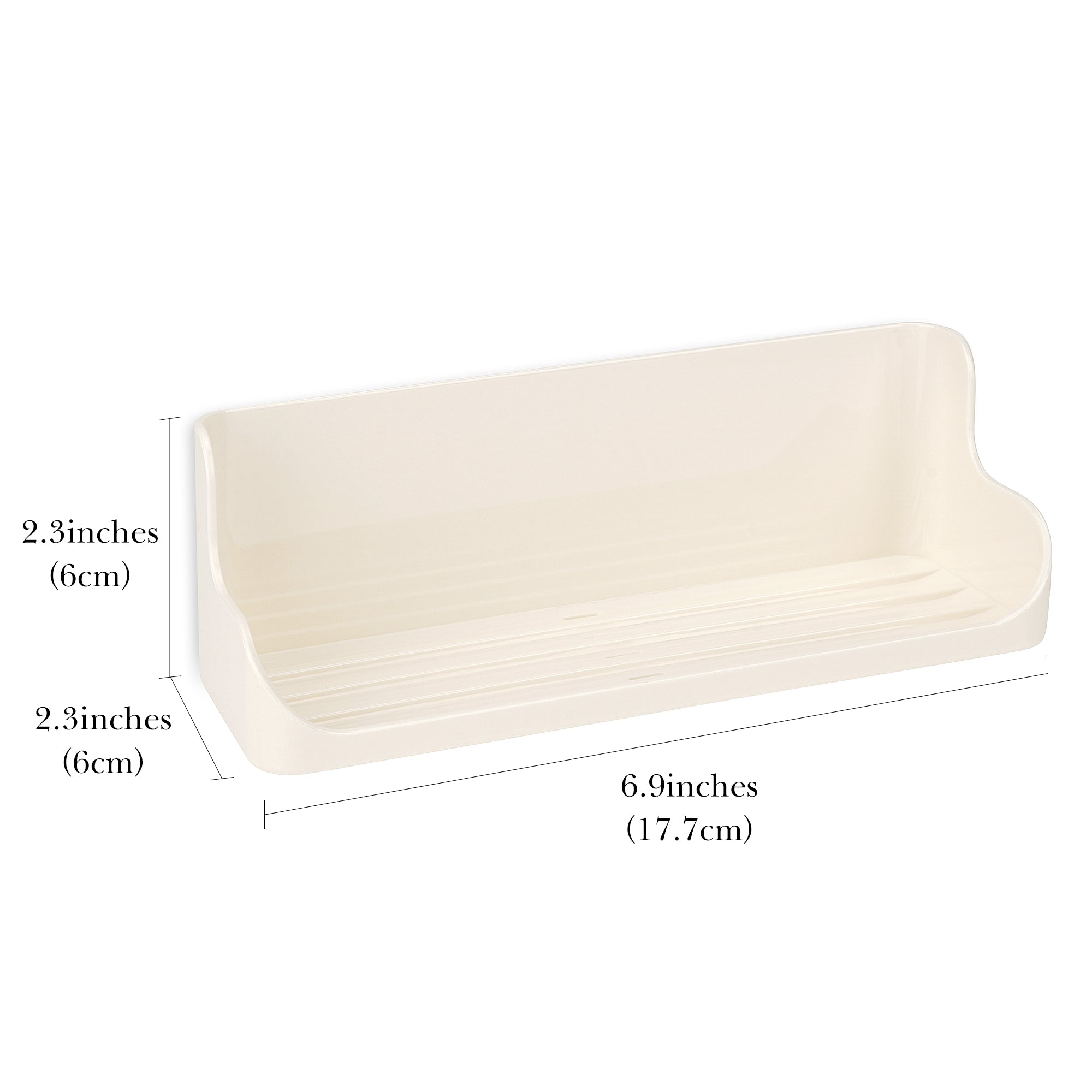 Eyeglasses Holder, Wall Mount Simple Style Reading Glasses Storage Organizer for Bedroom Bathroom Study (White)