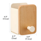 Linkidea No Drilling Electric Shaver Holder, Self-Adhesive Wall Mount Compatible with Philips Norelco Series 2-9, Bathroom Storage Accessories (White)
