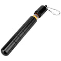 Linkidea Aluminum Cigar Holder Case for Men, 0.8" (2.1cm) Opening Diameter Portable Pocket Cigar Tube, Detachable Airtight Single Cigar Storage, Travel Cigar Container (Black)