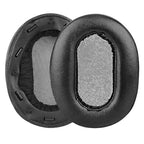 Replacement Ear Pads for SONY MDR-1AM2, MDR-1AM2/B Headphones Ear Cushions, Headset Earpads (Protein Leather / Black)