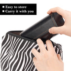 Extra Large Hard Shell Sunglasses Case, Oversized Sun Glasses Storage Organizer Compatible with RayBan RB2197 RB0360S RB4420 Persol PO3302S PO3019S PO3341S (XL / Black)