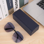 Extra Large Hard Shell Sunglasses Case, Oversized Sun Glasses Storage Organizer Compatible with Carrera 1052/S/274/S/Champion QUAY NOTORIOUS/IN PURSUIT/MAIN CHARACTER (XXL/Blue)