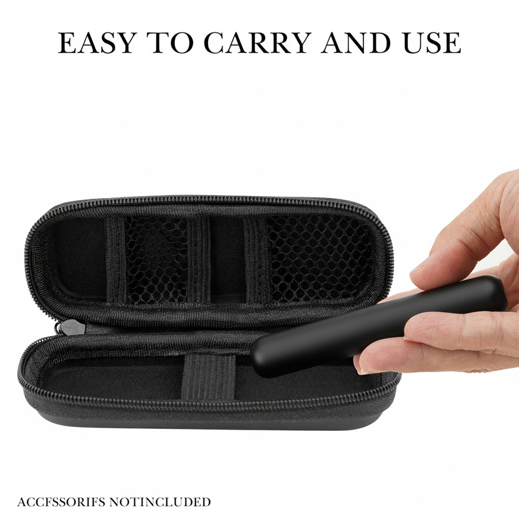 Linkidea Travel Protective Storage Case, Portable Organizer Pouch for Slim Small Electronic Devices, Compatible with JU / RL / MT Style Devices (Black)