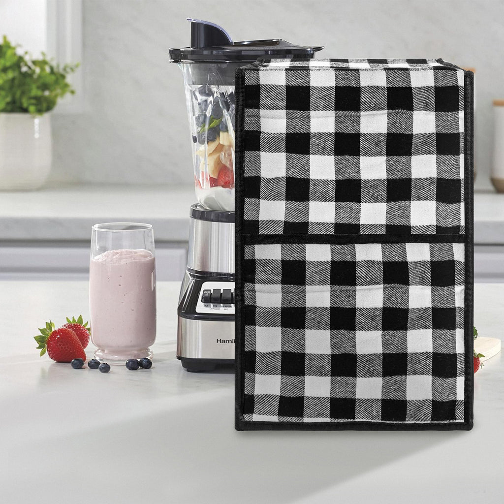Linkidea Blender Cover, Dustproof Blender Cover for Home, Kitchen Use, Insulated Blender Cover with Compartment, Exact Size Compatible with Hamilton Beach 54221