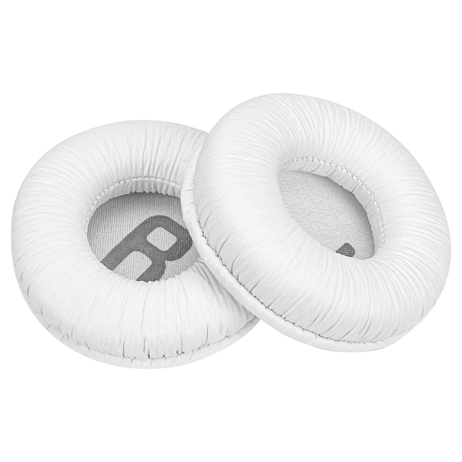 Linkidea Replacement Ear Pads for JBL JR300/ 300BT, T 450BT/ 500BT, Tune 500, Tune 500BT, Tune 510BT, Tune 520BT Headphones Ear Cushions, Headset Earpads (Leatherette / White)