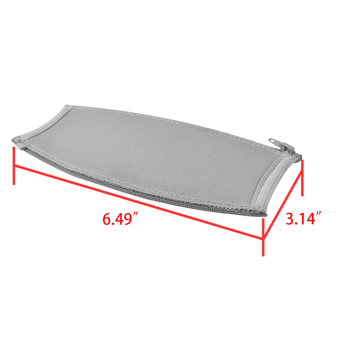 Linkidea Headband Protector Compatible with Bose QuietComfort QC45, QC35, QC25, QC15 Headphones Replacement Headband Cover, Flex Fabric Head Top Pad Easy DIY Installation (Grey)