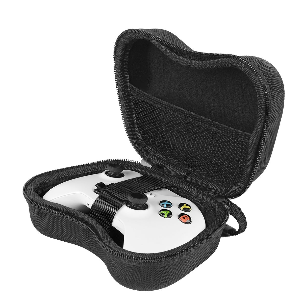 Linkidea Hard Travel Controller Bag Compatible with Xbox One, Xbox Series X/S, Portable Case for Game Accessories
