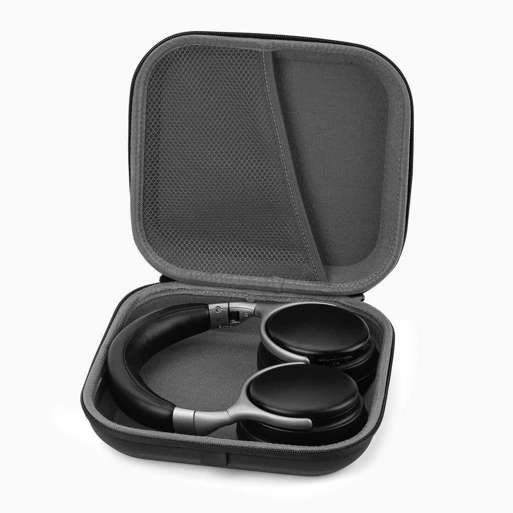 Linkidea Headphones Carrying Case Compatible with Skullcandy Crusher ANC 2, JBL Live 650BTNC, Denon AH-GC25W and More, Replacement Protective Hard Shell Travel Bag (Dark Grey)