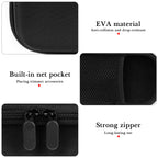 Linkidea Men's Body Hair Grooming Trimmer Travel Case, Compatible with Manscaped Lawn Mower 4.0, 3.0, HC-W032, HCW003A, Groin & Body Portable Shaver Storage Bag (Black)