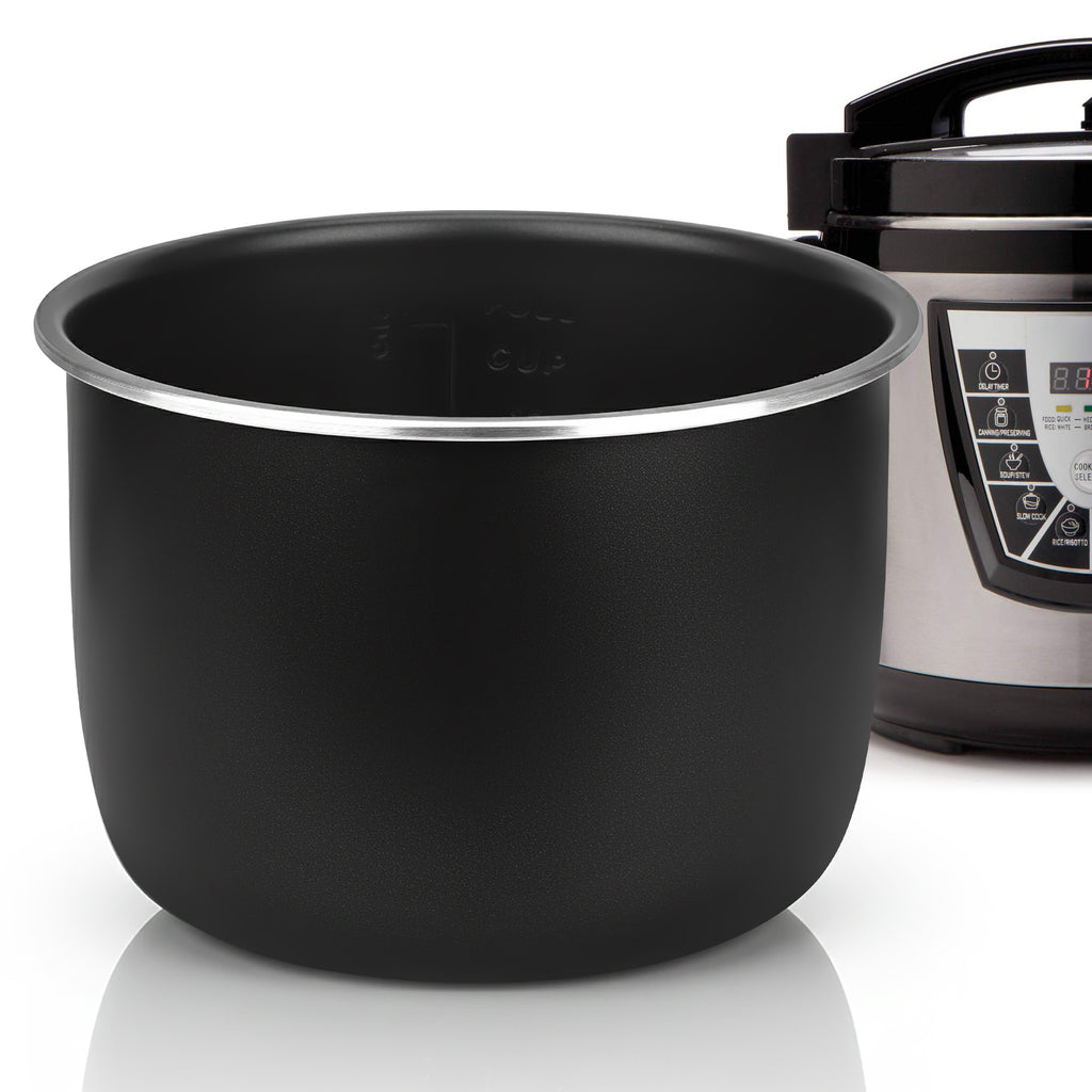 Linkidea Rice Cooker Aluminum Alloy Inner Pot Compatible with Instant Pot Model PPC770, PPC771 Dishwasher Safe, Replacement Bowl