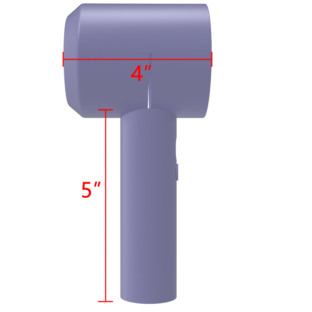Linkidea Silicone Protective Case Compatible with Dyson Supersonic Hair Dryer HD01/HD03 Only, Head and Handle Cover Set, Purple