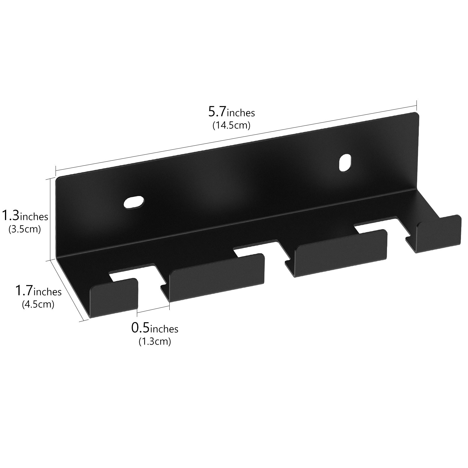 Linkidea 2 Pack Wall Mount Shower Razor Holder, Self Adhesive Stainless Steel Shaver Holder, Shaving Stand for Bathroom, Compatible with Gillette Sensor 3, Dorco Pace 6 Pro (Black)