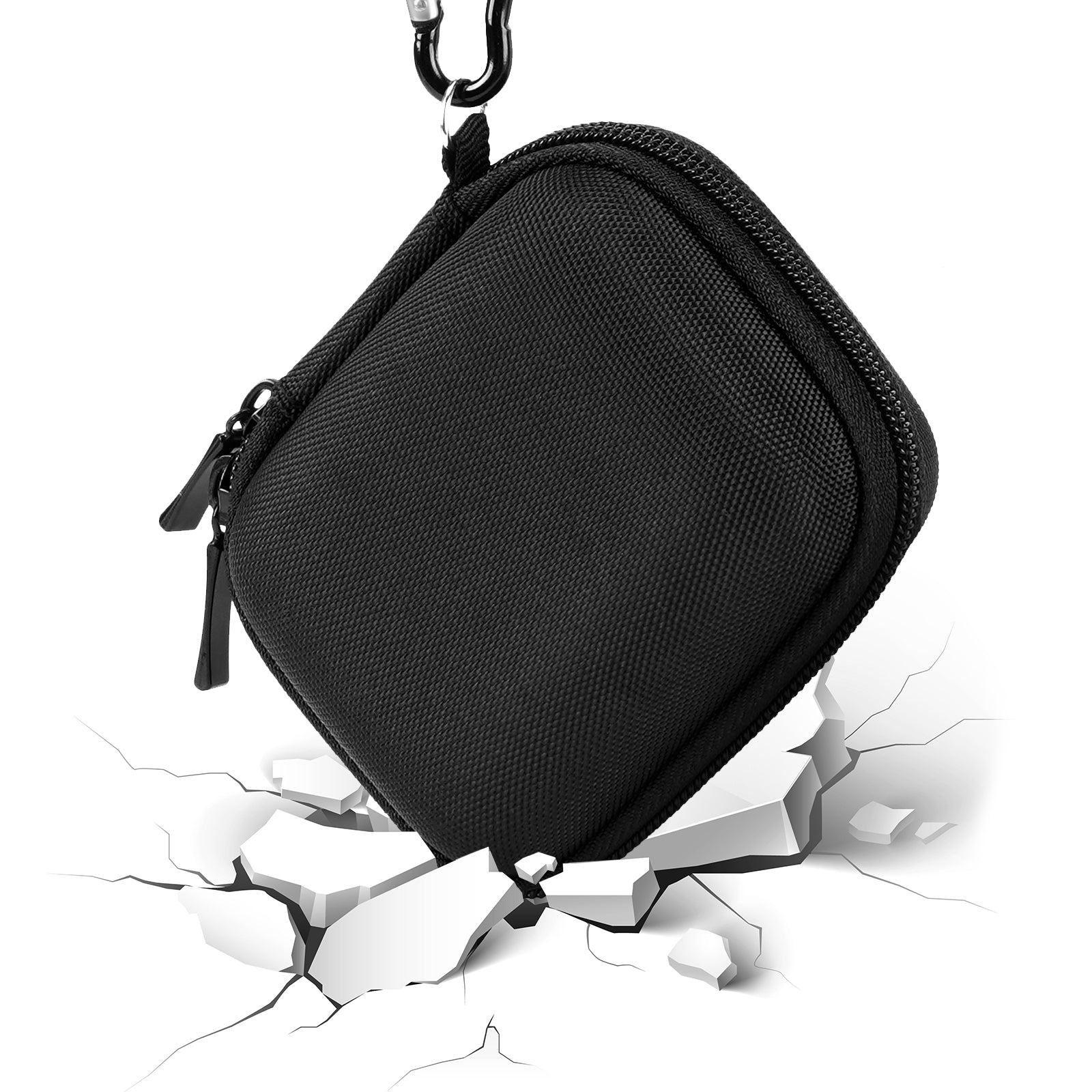 Linkidea Earbuds Case Holder Compatible with Bose QuietComfort Earbuds II, Ultra Open, Replacement Hard Shell Portable Carrying Bag (Black)