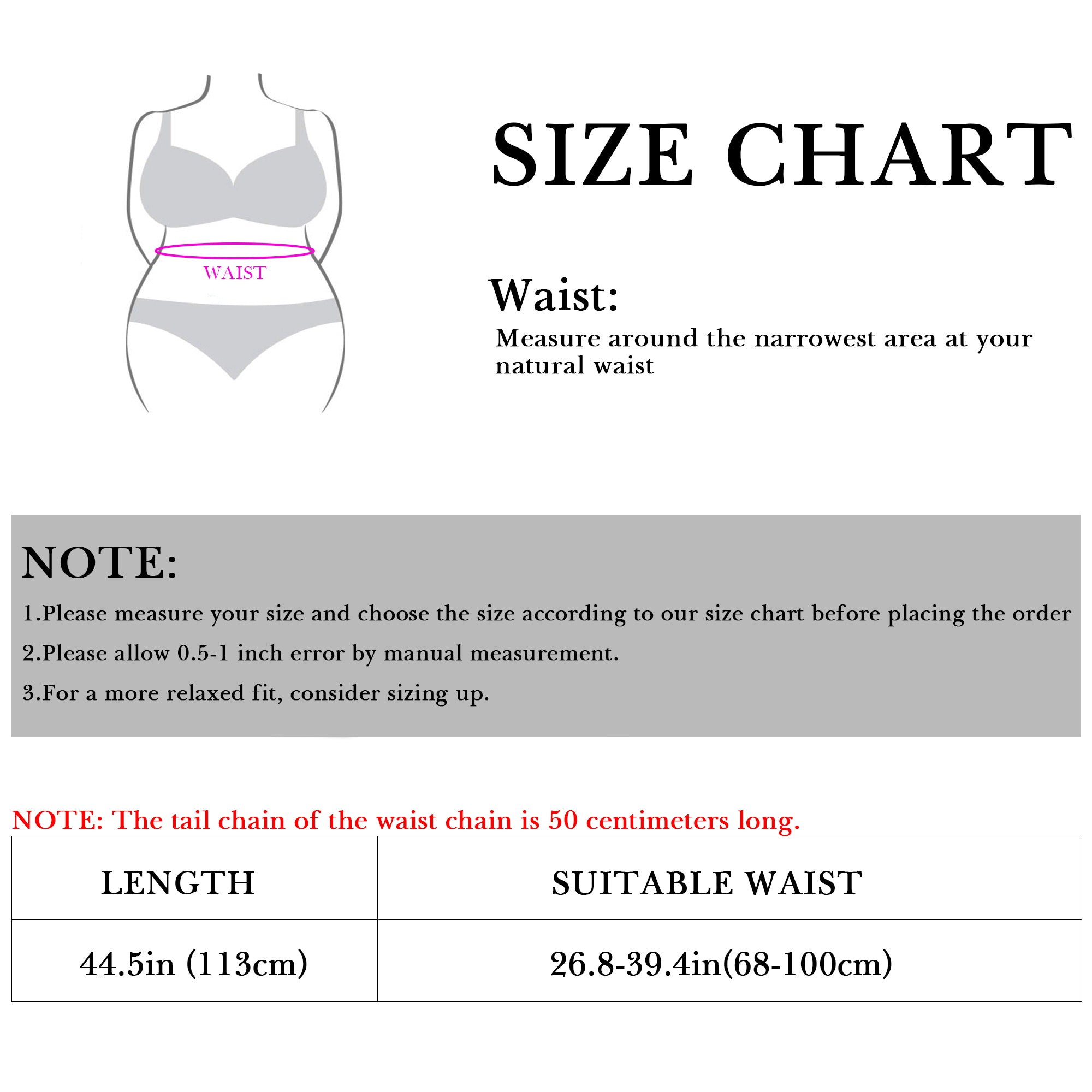 Large Waist Belt for Women, 26.8-39.4 Inch Metal Adjustable Chunky Waist Chains, Gold Color and White Pearl Fashion Jewelry Accessory