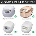 Linkidea Rice Cooker Aluminum Inner Pot Compatible with Tiger JBV-10CU, Zojirushi NS-WAC10, NS-TGC10, NS-WXC10, AROMA ARC-6106, Dishwasher Safe, Replacement Bowl