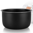 Linkidea Rice Cooker Aluminum Alloy Inner Pot Compatible with TOSHIBA RC-TRCS01, RC-10DRUNA(W), Nonstick Replacement Bowl