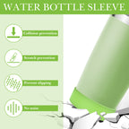 Linkidea 2 Pack Water Bottle Boot Compatible with YETI Tumbler 20oz/30oz, Travel Mug 20oz/30oz, Silicone Anti-Slip Waterbottle Bottom Sleeve Cover Protector (Blueish Green)