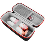 Linkidea Women's Hard Shell Travel Case for Electric Body Hair Trimmer & Shaver, Portable Grooming Pouch Compatible with Philips Bodygroom 5000/6000/7000, Groomer 3000 (Black)