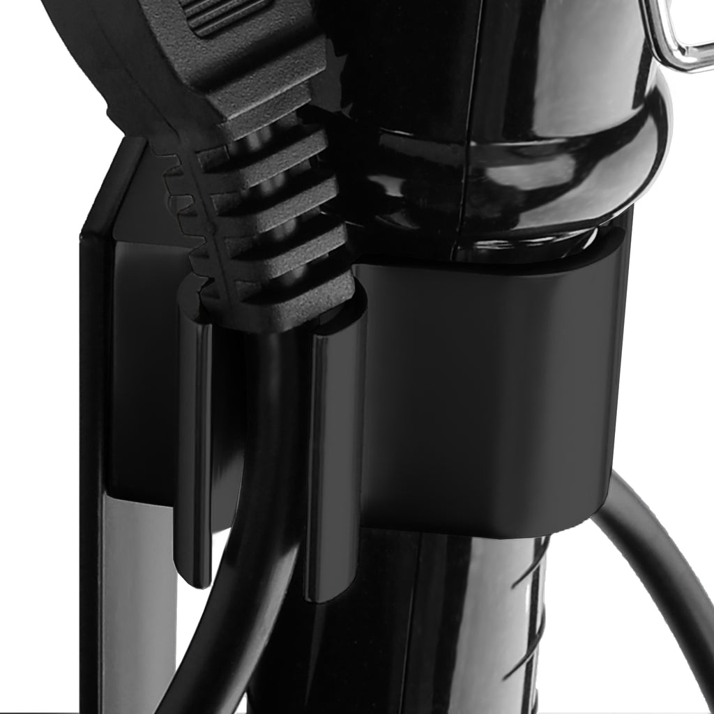 Linkidea 2 Pack Curling Iron Holder Wall Mount for Devices Diameter Under 1.38" (3.5CM), Hair Styling Tool Storage Organizer, Hairdressing Hanging Rack Stand for Flat Irons, Straightener