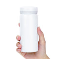 Linkidea 6.8oz (200ml) Mini Water Bottle, Vacuum Insulated Stainless Steel Bottle for Hot & Cold Drinks, Spill-Proof Small Bottle Fit Handbag, Purse and Pocket (White)