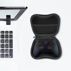Linkidea Travel Controller Case Compatible with RAZER Wolverine V3 Pro, Luna, PS5, Xbox, Switch Pro, Game Protective Hard Shell Storage Bag (Black)