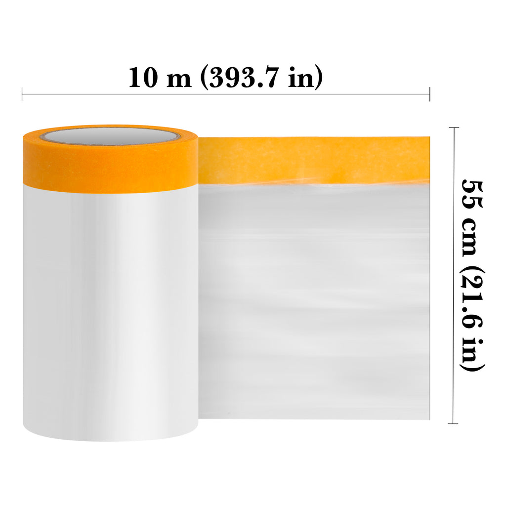 Self-Adhesive Cat Litter Box Liners, Cut-to-Fit Disposable Kitty Litter Pan Liner Sheets, Leak-Resistant Plastic Litter Tray Protector for Custom-Size Cat Boxes