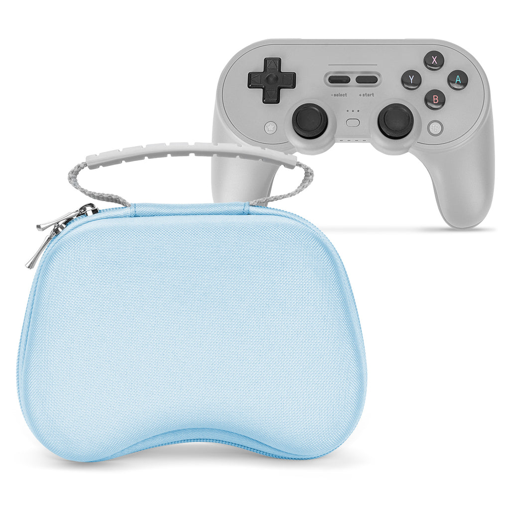 Linkidea Hard Travel Controller Case Compatible with 8BitDo Pro 2 / Ultimate Bluetooth / 2.4G Dual Sense Wireless Controller Gaming Accessories Carrying, Game Protective Storage Bag