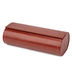 Extra Large Hard Shell Sunglasses Case, Oversized Sun Glasses Storage Organizer Compatible with RayBan RB8097 RB8089 RB4098 Persol PO3352S PO3328S PO3311S (XL / Brown-Red)