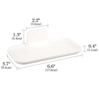 Eyeglasses Holder Stand for Nightstand, Wall Mount Reading Glasses Storage for Bedroom Bathroom Study