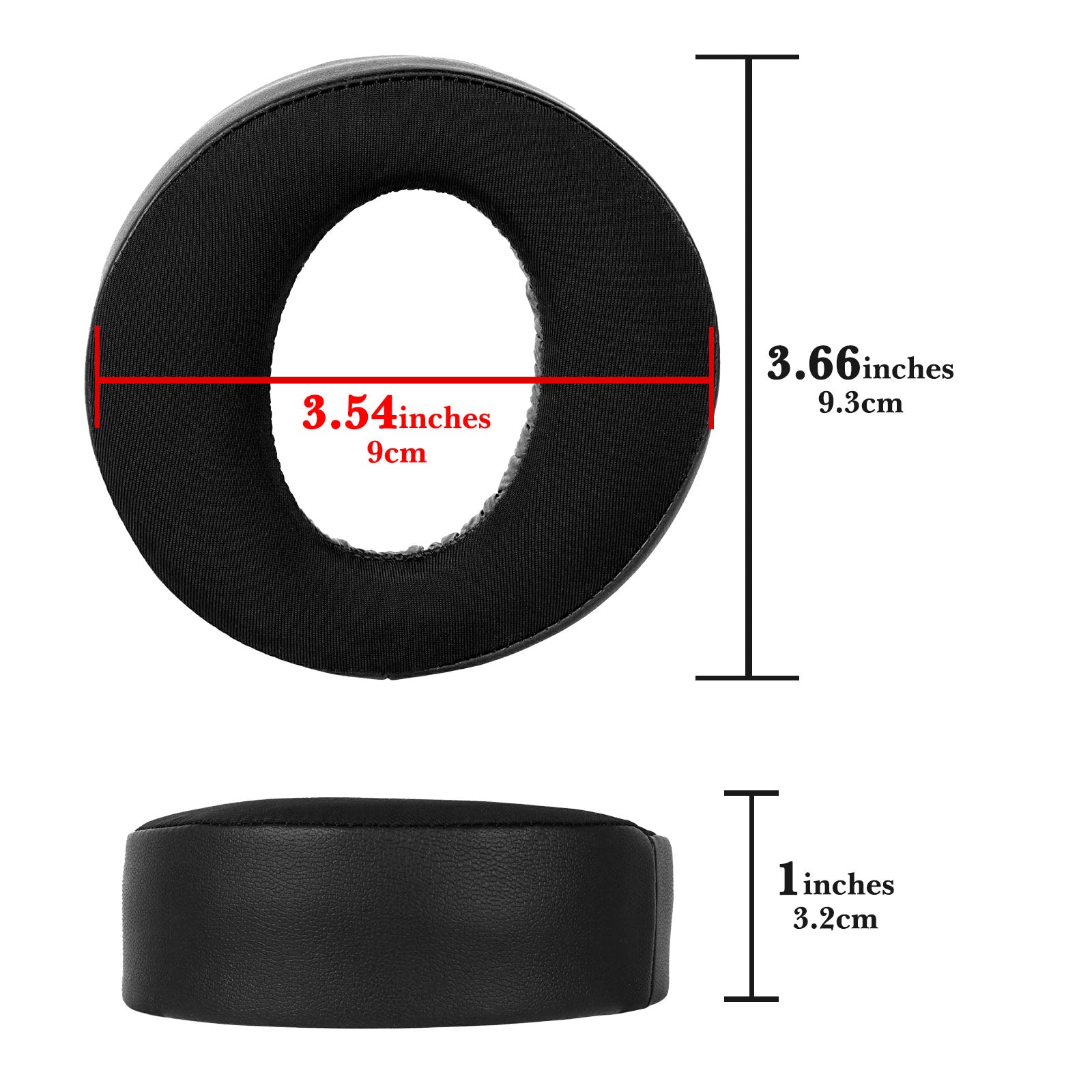 Linkidea Replacement Ear Pads Compatible with Sony PlayStation 5 PULSE 3D, PS5 PULSE 3D Wireless Headphones, Ear Cushions (Cooling-Gel / Black)
