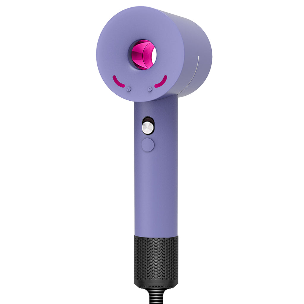 Linkidea Silicone Protective Case Compatible with Dyson Supersonic Hair Dryer HD01/HD03 Only, Head and Handle Cover Set, Purple