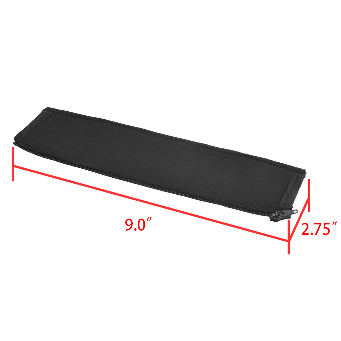 Linkidea Headband Protector Compatible with Beats Solo 4/Solo 3/Solo 2 Wireless On-Ear Headphones, Flex Fabric Head Top Pad Easy DIY Installation (Black)