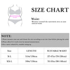 Plus Size Chain Belt for Women, Gold and Red Waist Belt, 51 Inch Adjustable Chunky Fashion Body Chain for Dresses, Party, Casual Wear, Jewelry Accessory (Four Leaf Clover Style)