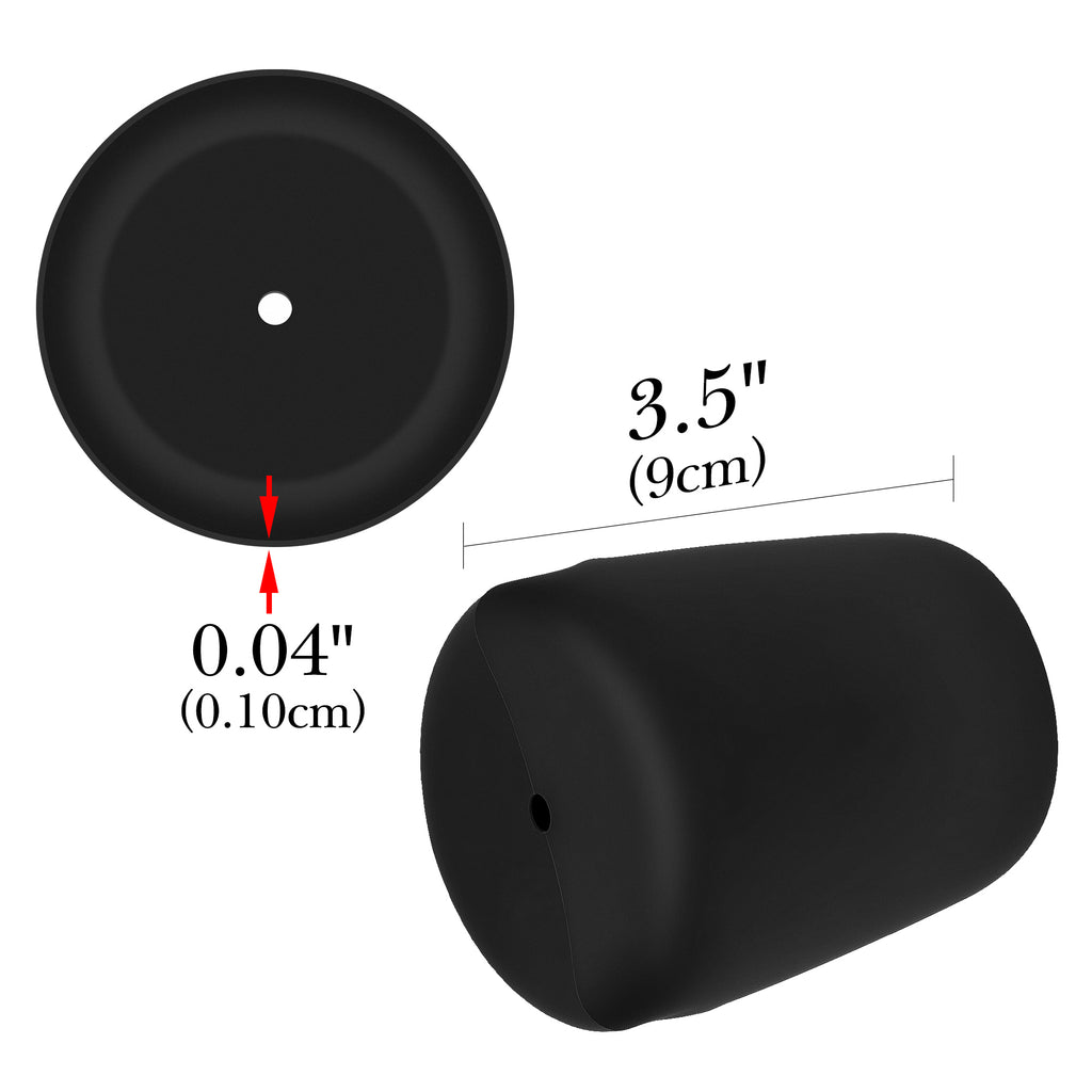 Linkidea 2 Pack Water Bottle Boot Compatible with Cirkul Plastic/Stainless Steel Bottle 22oz Series , Silicone Anti-Slip Bottle Bottom Sleeve Bumper Protector (Black)
