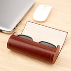 Extra Large Hard Shell Sunglasses Case, Oversized Sun Glasses Storage Organizer Compatible with RayBan RB8097 RB8089 RB4098 Persol PO3352S PO3328S PO3311S (XL / Brown-Red)