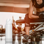 Linkidea 2 Pack Water Bottle Boot Compatible with Owala FreeSip 40oz, Silicone Anti-Slip Bottle Bottom Bumper Protector (Clear White)