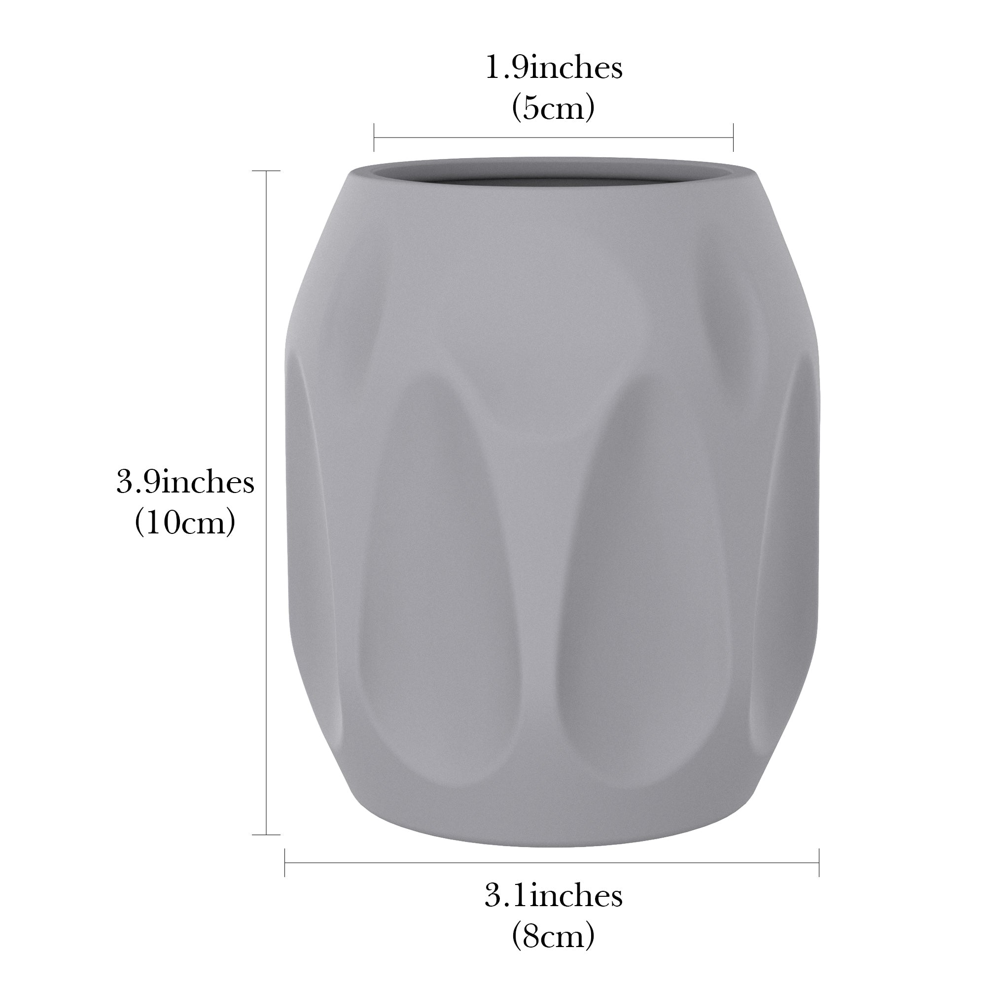 Eyeglasses Holder Stand for Nightstand, Grey Soft Silicone Reading Glasses Storage for Office Desk Organizer