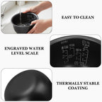 Linkidea Rice Cooker Aluminum Alloy Inner Pot Compatible with Zojirushi NS-LGC05XB,NS-LAC05, Dishwasher Safe, Replacement Bowl