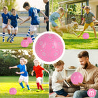 Linkidea Pink Soccer Ball Size 4, Gift for Girls Sports & Outdoor Play