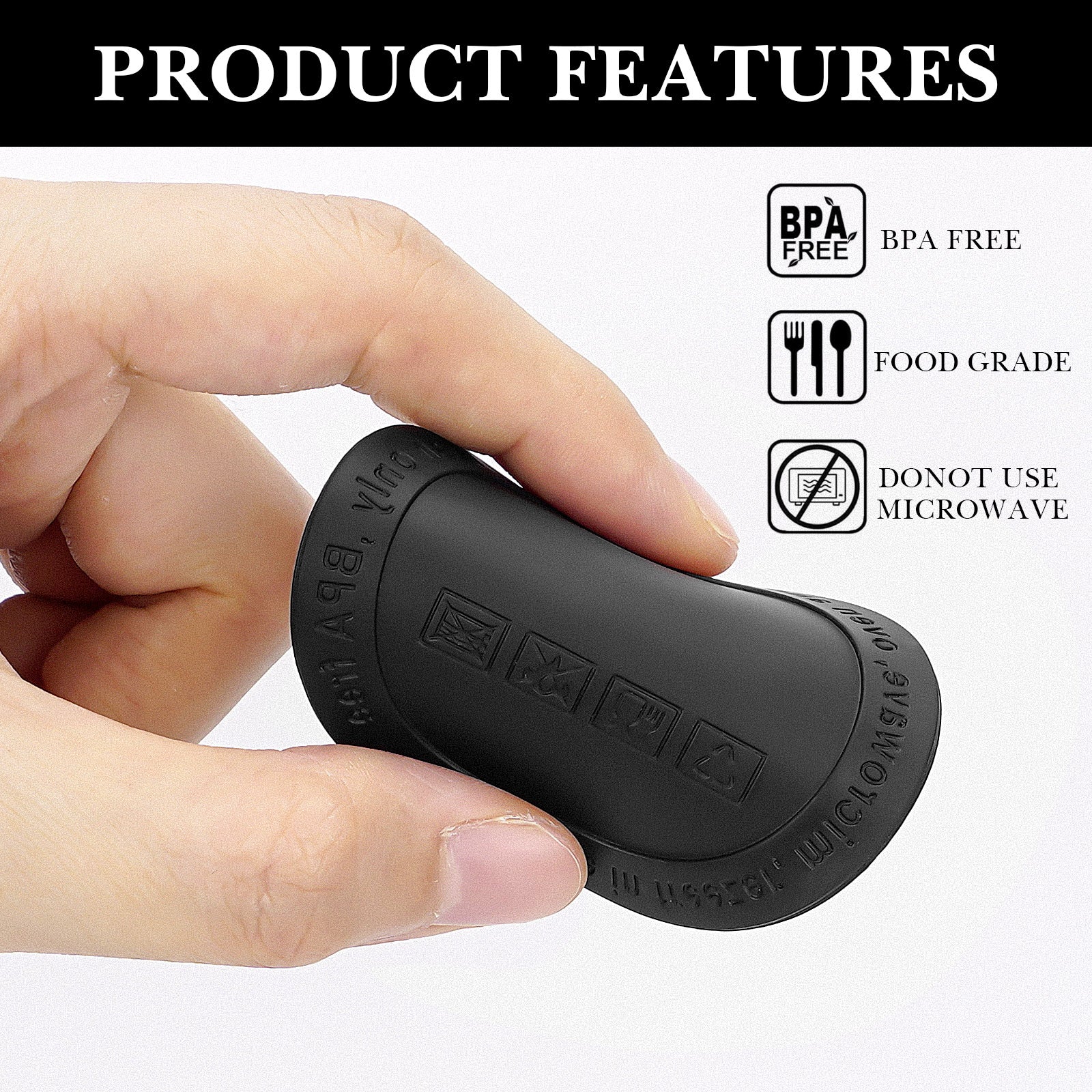 Linkidea 6 Pack Water Bottle Bottom Pad Compatible with Wide Mouth 32oz/40oz, Narrow Mouth 32oz, Silicone Waterbottle Bottom Silencer, Protective Anti-Slip Rubber Bottom Protector