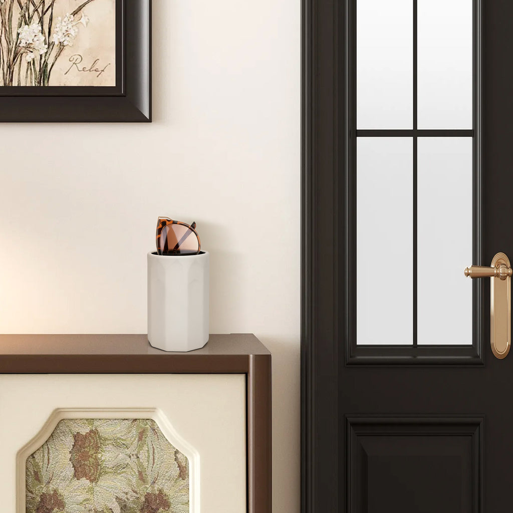 Sunglasses Desk Holder Stand Compatible with Extra Large Glasses, Grey Silicone Eyeglasses Display Storage Organizer with Plush Lined