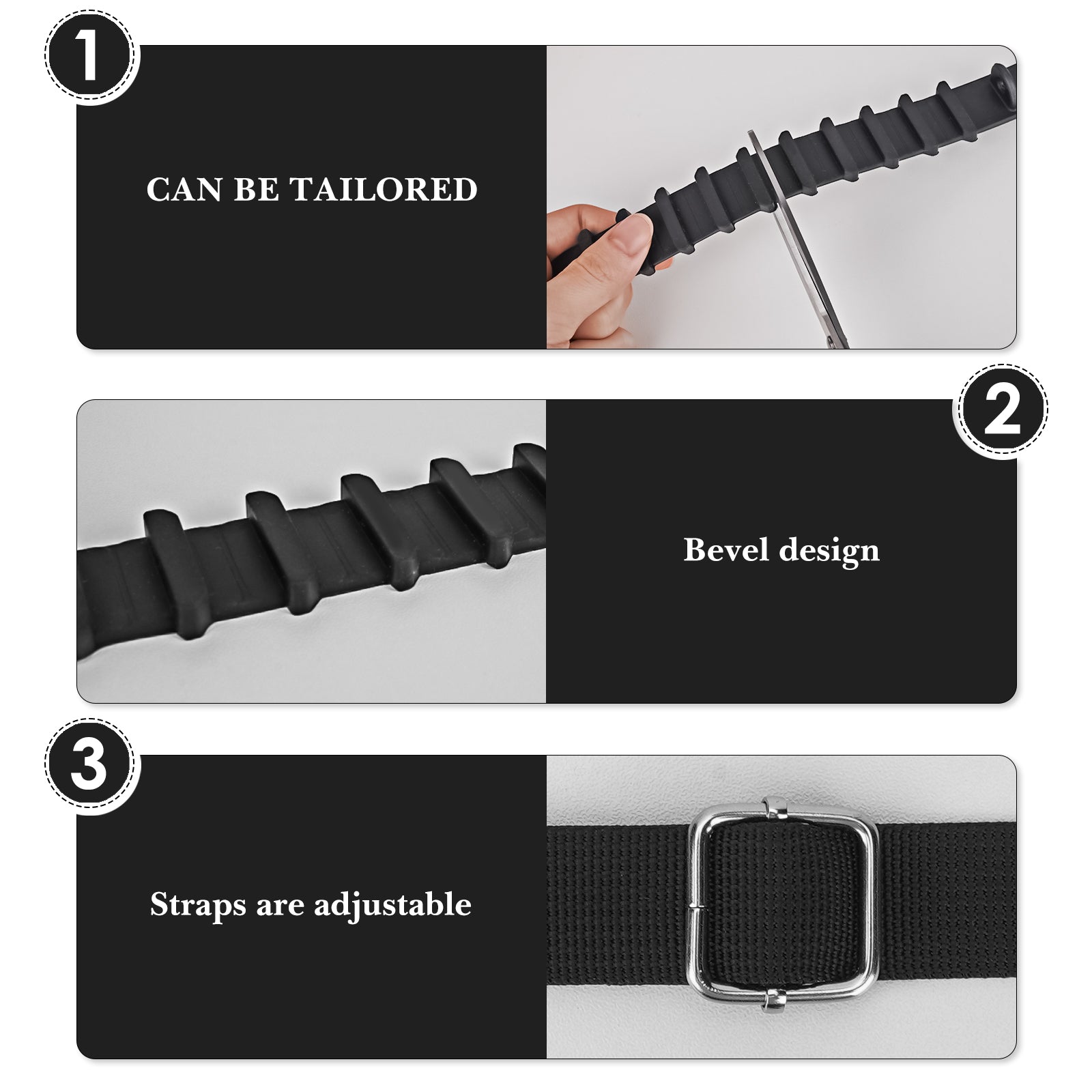 Linkidea Thermal Jar Carry Belt, Adjustable Storage Belt with Shoulder Strap, Suitable for Office Work, Outdoor Picnics, Compatible with THERMOS, Serlium, Bidakid, Blockhutte (Black)
