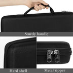 Linkidea Hard Travel Case for Compact 90%-96% Keyboard, Computer 100 Key Wireless / Wired Keyboard Carrying Protective Storage Box Bag, Compatible with RK Royal KLUDGE S98, AULA F99 Pro