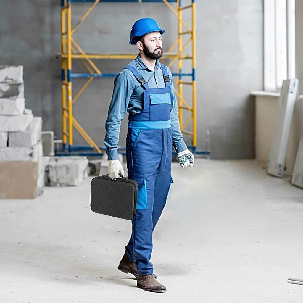 Linkidea Hard Battery Storage Box Compatible with 20 Max Battery Charge, DIY Batteries Storage Container Holder for 2.0/3.0/4.0/5.0/6.0-Ah Batteries, Charging Station