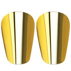 Linkidea Golden Soccer Shin Guards, Gold Color Protective Shin Pads for Kids, Youth