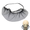 Linkidea 100 Pcs 15.7" Beard Net, Disposable Beard Covers with Elastic Bands, Comfortable Protective Beard Mask for Cooking (Black)
