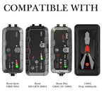 Linkidea Car Jump Starter Hard Storage Case, Travel Protection Bag, Compatible with NOCO GB40 1000A, X GBX45 1250A 12V, XL GB50 1500A, Sport GB20 500A Jump Starter